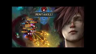 LOL Epic Pentakill Montage   Perfect Pentakill Moments #01 League of Legends
