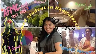 AFMC fest prep🔥ll Day in life of Bangalore med student ll VLOG