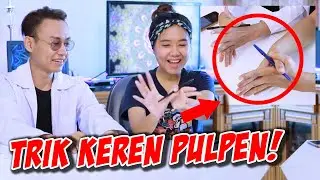 BISA DICOBA! TRIK KEREN CUMAN DENGAN MENGGUNAKAN PULPEN!!
