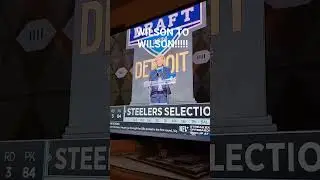 Steelers Draft Roman Wilson With The 84th Pick WILSON TO WILSON!!! 