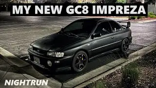 I finally bought a GC8 2.5rs coupe | NIGHTRUN
