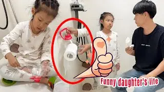 My Daughter Made A Tissue Box With A Mineral Water Bottle. It's Really Useful.