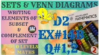 Sub Set|Universal Set|How to Find Complement of Set?|NSMD2(7TH EDITION)|EX