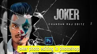 how to make joker face photoshop editing tutorial