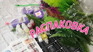 Покупки мыловара. Распаковка посылки от Оли Так Круто