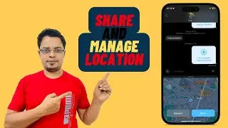How to Share and Manage Location in iMessage in iOS 17 on iPhone and iPad