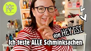 SIE DARF ES NIE ERFAHREN 😱😂 ICH SCHMINKE MICH MIT HIGH END KOSMETIK VON @HeyIsi | Sandra