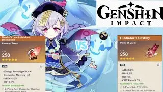 Maiden Beloved VS Gladiator's Finale | Genshin Impact