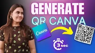 How to generate QR Code in Canva?