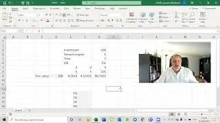 The yield vs price of a bond. Record a macro in Excel.mp4