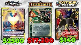 MOST EXPENSIVE Pokemon Card from EVERY Set (And Cheapest)