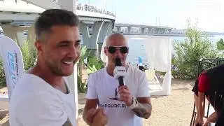 Открытие SupSurf.rent на пляже ресторана Alta Marea