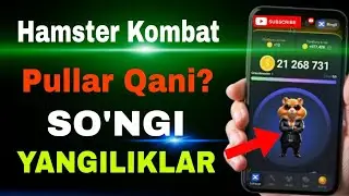 HAMSTER KOMBAT / ЛИСТИНГ КАЧОН? НАРХИ КАНЧА БУЛАДИ? ОХИРГИ МАЛУМОТЛАР ДЕГАН УМИТДАМАН 😁