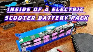 How Inside of a Electric Scooter Battery Looks