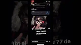 ROJUU x PESO PLUMA Snippet // SAMPLE// Rojuu historias 01-06-2023