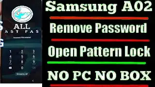 samsung a02s lock screen bypass