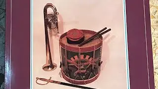 My Paper Time Machine: Music Edition! Civil War Era Instrumental Look Through #musician #instruments