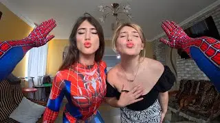 SPIDER MAN WAS TRAPPED IN LOVE BEAUTIFUL GIRLS @Celpan ​⁠ (POV Love Best)