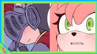 How Knight Shadow Fell For Lady Amaranth Rose | Sonic The Hedgehog Comic Dub