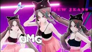 MMD NEW JEANS OMG