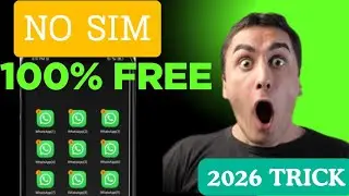 How to Create MULTIPLE WhatsApp Accounts on One Phone (Free Foreign Numbers) — 2026 WORKING