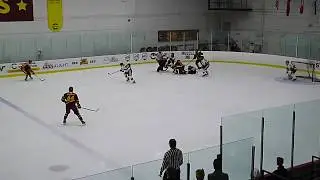Concordia Stingers' Gabriel Bilodeau scores vs. the Carleton Ravens in OUA East semi-final 2/22/20