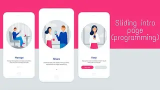 Sliding intro page (programming) in Sketchware