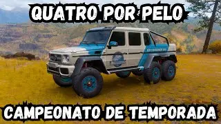 Forza Horizon 5 - Quatro Por Pelo - Cooperativo - Campeonato de Temporada - Inverno Série 39º