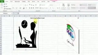 Insert picture into an excel cell - 3D picture in excel 2010