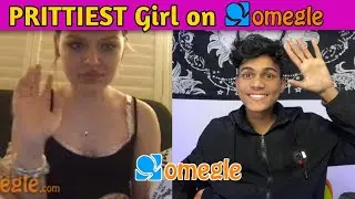 OMEGLE : SHE was Pretty 😍 || Indian boy on omegle