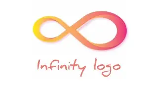 How to make infinity logo tutorial | Infinity logo illustrator | GRAPHICsense.