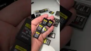 Using camera media for storage?  I do. SD cards, CF Express Type A & B cards are all useful.
