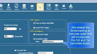How to automate PDF bookmarking with Barcodes