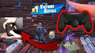 Je fais TOP 1 en HANDCAM avec les NOUVELLES PALETTES PS4 ! Fixation Dorsale de commande !