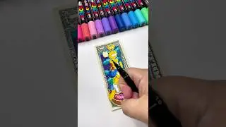 My 1st $ Art Drop - The Simpsons 💵✍🏼 