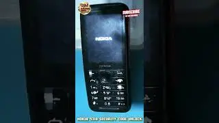 Nokia 5310 Security Code Unlock 