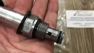 Клапан гидравлический двухстороннего действия гидроборт DHollandia 12.6х3/4UNF  V070.H 2554170L