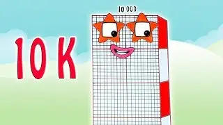 Numberblocks 10,000 Look she Eyes