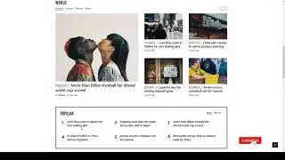 Newspaper - News Magazine Blogger Theme news newspaper Suzumura