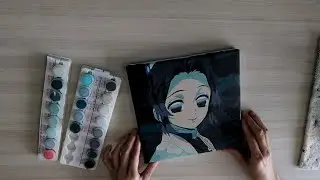 [数字油画] 鬼灭之刃 Demon Slayer Kimetsu no Yaiba 蝴蝶忍 Kochou Shinobu