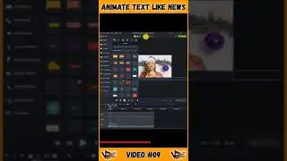 How to Animate text like in News Videos in Camtasia 2021| #Camtasia #camtasiatutorial #christmas