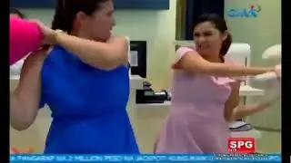 stan twitter: two pregnant woman fighting while roman holiday playing
