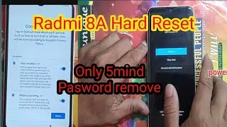 Radmi 8A Hard Reset || Radmi 8A Pasword Remove Keyse Kare||🔥👍#gezerakoTechnical