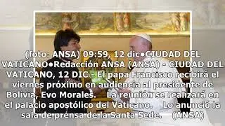 Francisco recibe a evo morales - estados unidos