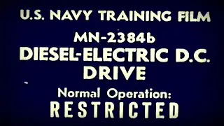 Diesel Electric DC Drive - Operation, Test and Inspection