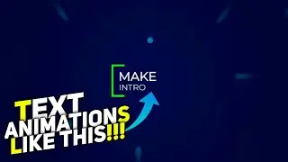 Create Text Animations, Intro, Outro, Lower Thirds! 👌🏻🔥 | By MS TIPS AND TRICKS!
