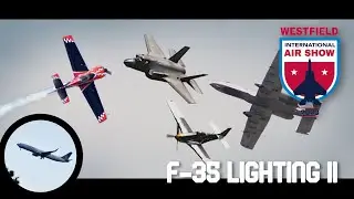 Westfield Airshow 2023 | ft F-35 Lightning II, P-51, etc.