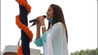 25 October 2020 अक्षरा सिंह ने गाना गा के जनता से मांगा समर्थन/अक्षरा सिंह को देंखने जुटे लाखों लोग