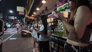 Pattaya Soi Buakhao, LK Metro, Soi Diana, Soi Chayaipoon Nightlife, Thailand -  4K 60FPS