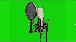 microphone green screen free copyright Green screen